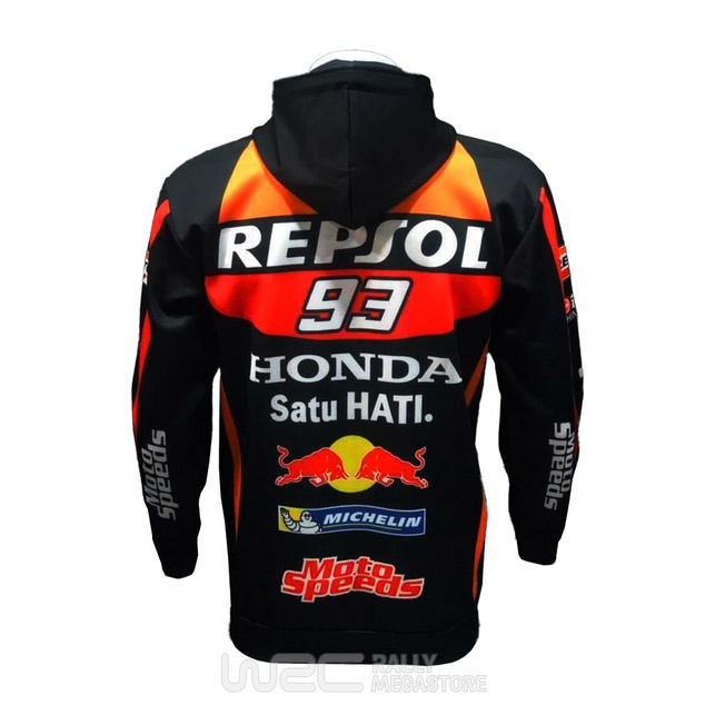 HOODIE REPSOL HONDA TEAM MOTO GP MARC MARQUEZ 93